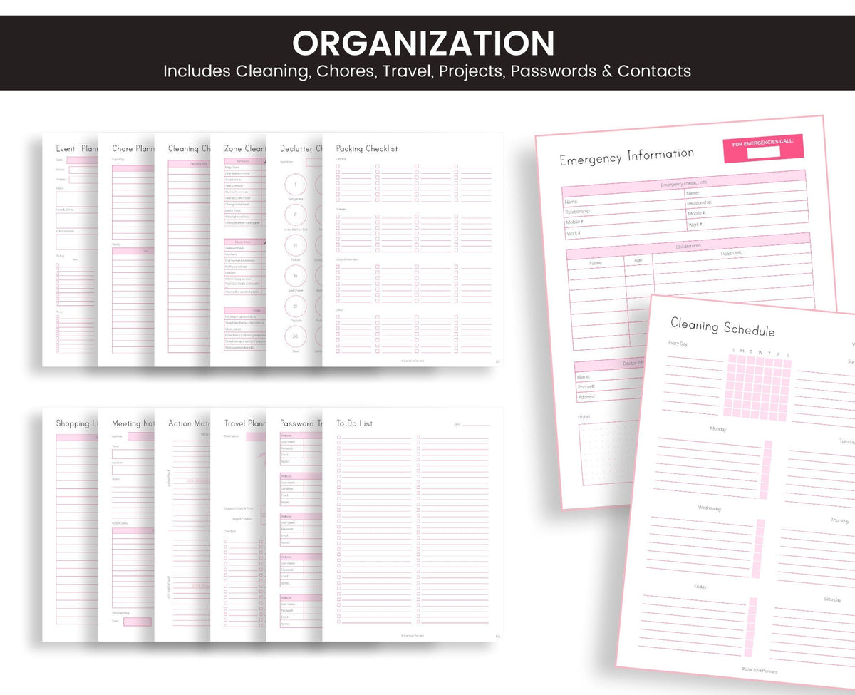 Printable ADHD Planner