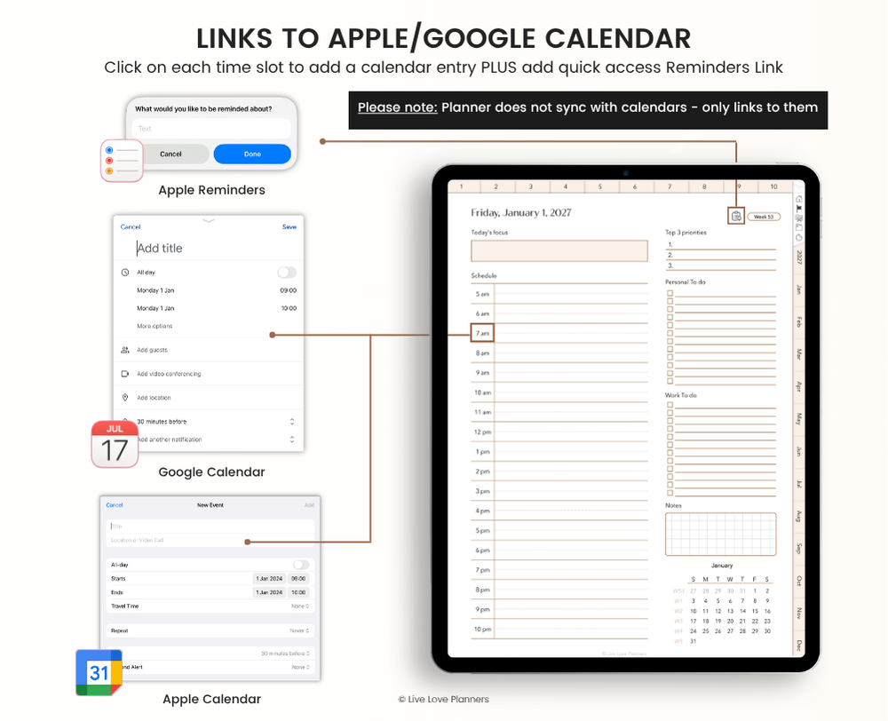 2027 Planner