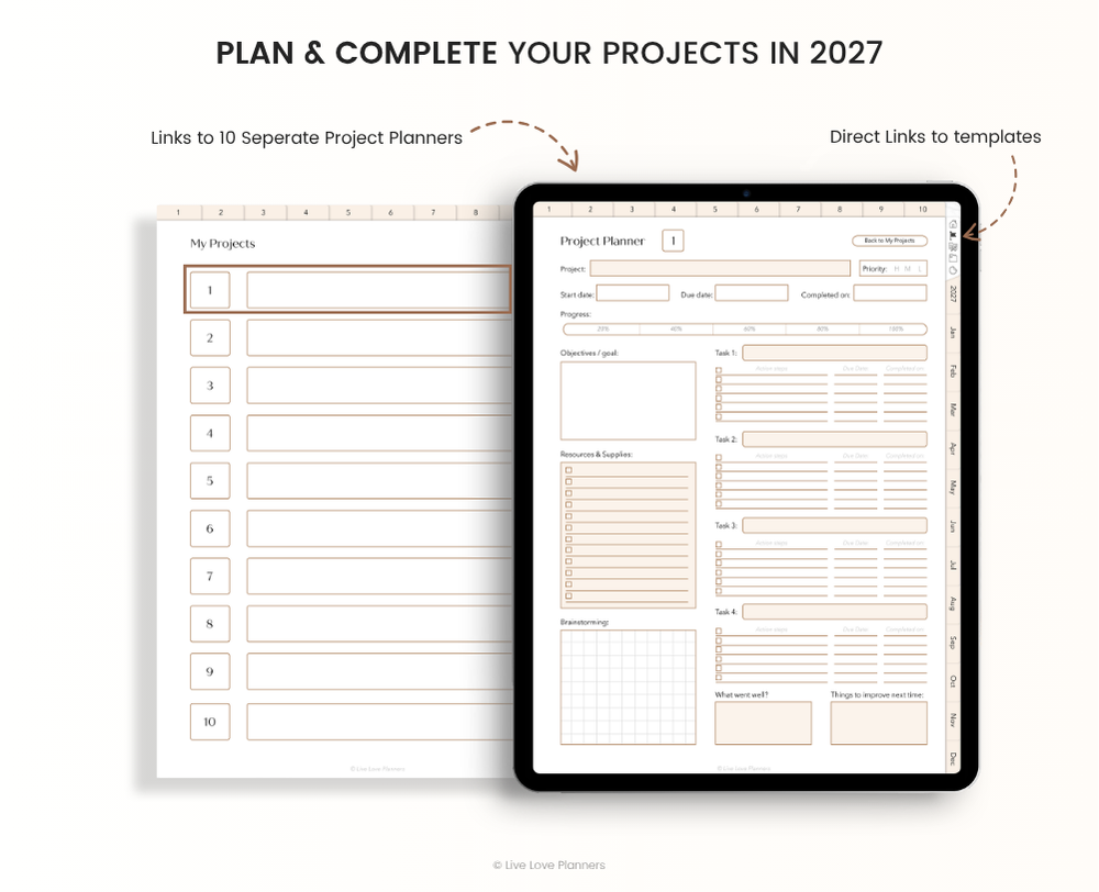 2027 Planner