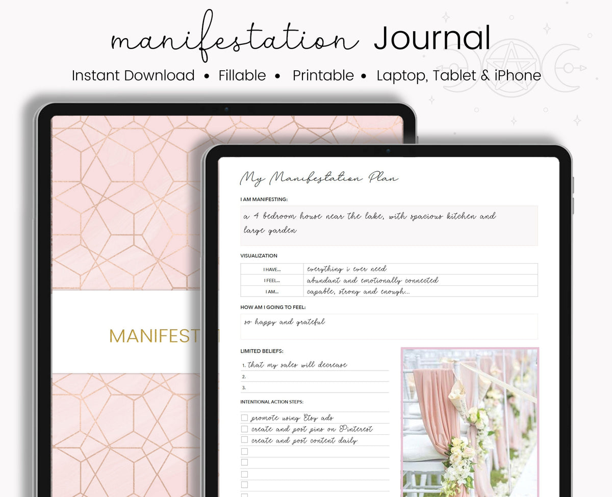Manifestation Journal Printable