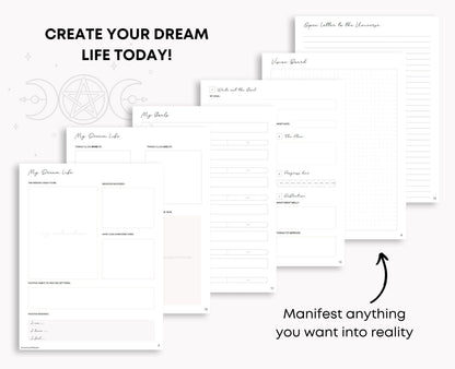 Manifestation Journal Printable