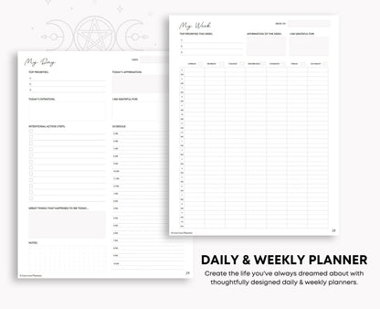 Manifestation Journal Printable