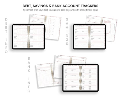 Digital Budget Planner: Finance Tracker for GoodNotes (Digital Download)