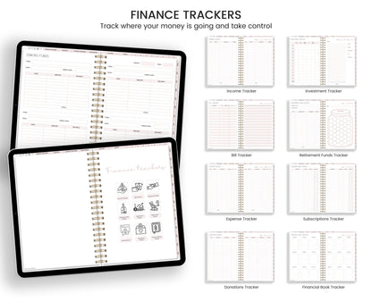 Digital Budget Planner: Finance Tracker for GoodNotes (Digital Download)