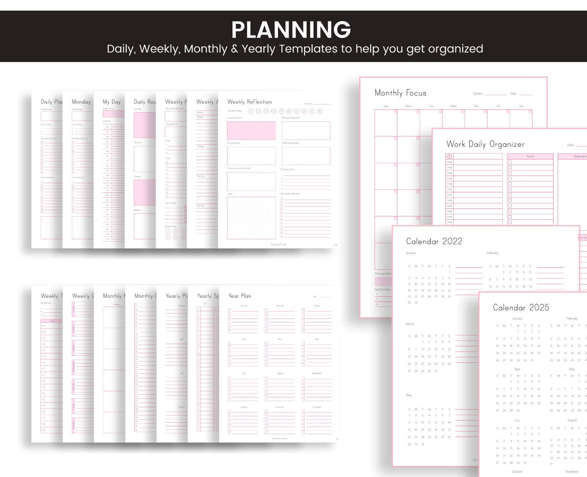 Printable ADHD Planner