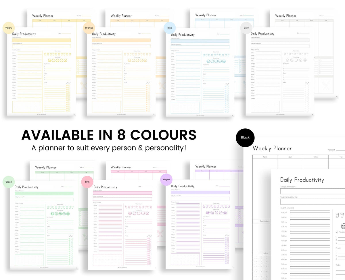 Printable ADHD Planner