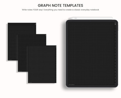 Dark Mode Digital Notebook