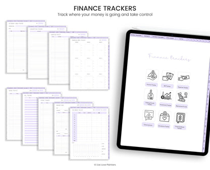 Pastel Paycheck Budget Planner: Digital Finance Templates (Goodnotes