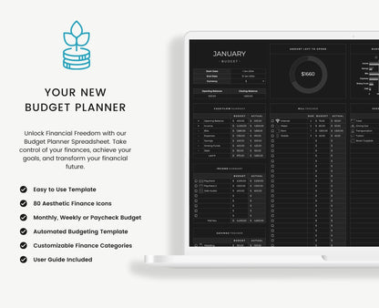Budget Planner Spreadsheet