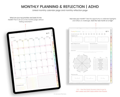 ADHD Digital Planner for Adults