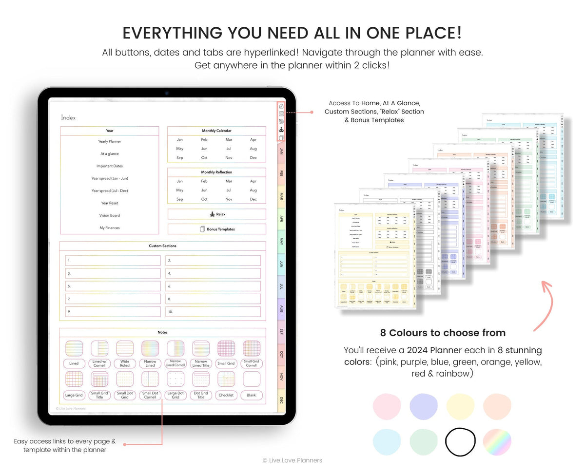 ADHD Digital Planner for Adults