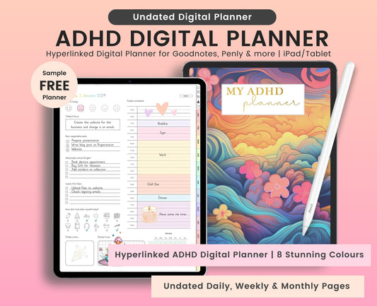 ADHD Digital Planner for Adults