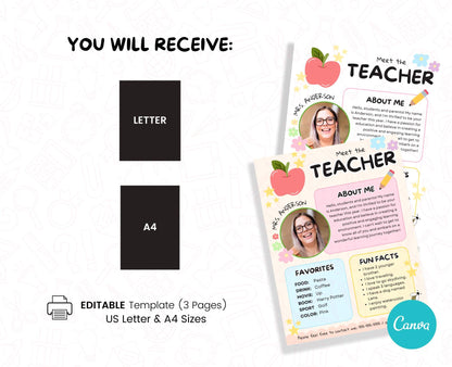 Meet the Teacher Template