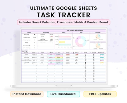Google Sheets Task Tracker