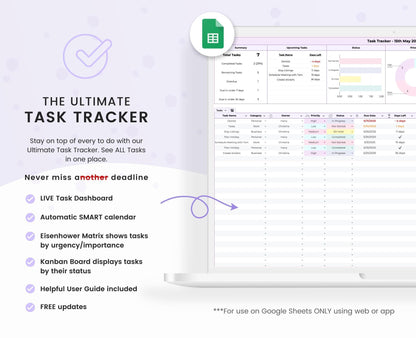 Google Sheets Task Tracker