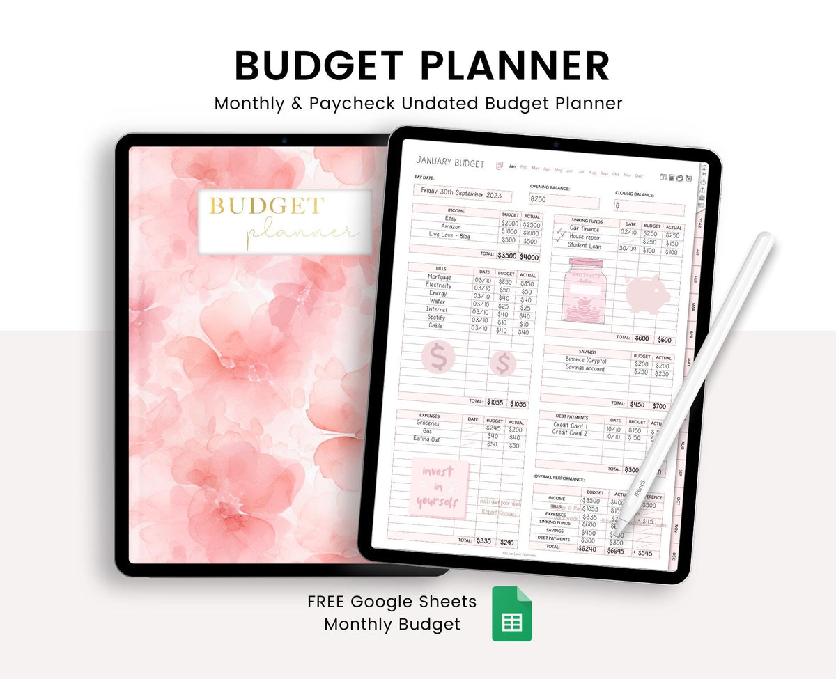 Digital Budget Planner