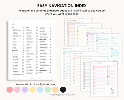 2026 Printable Planner