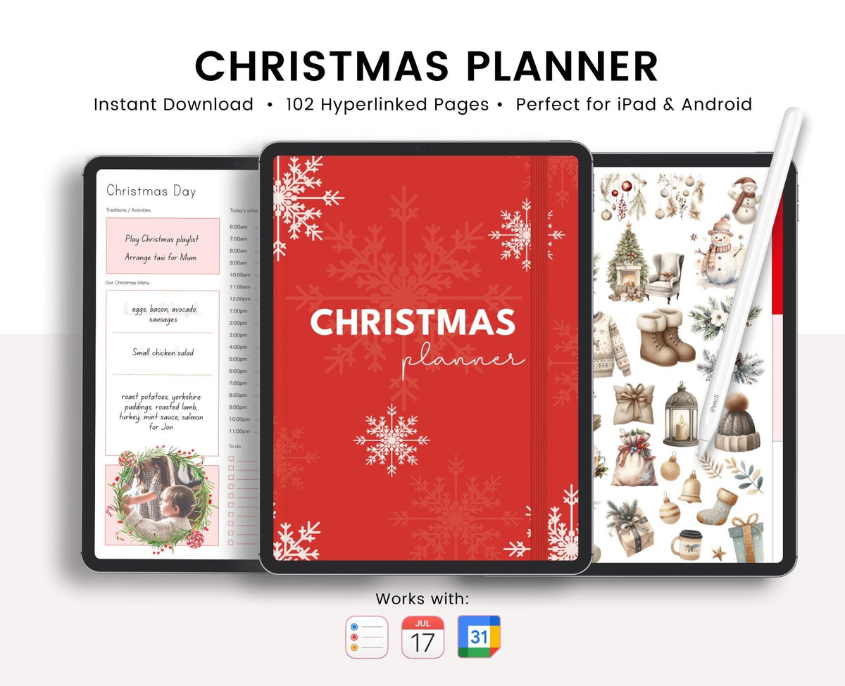 Christmas Digital and Printable Planner