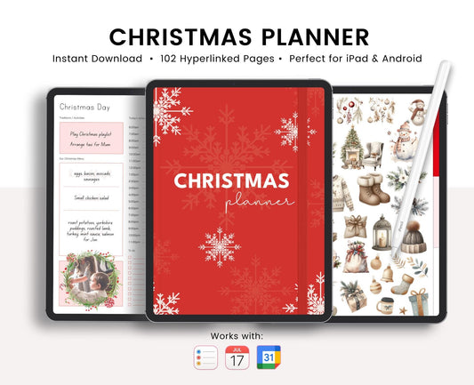 Christmas Digital and Printable Planner