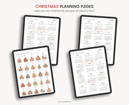Christmas Digital and Printable Planner