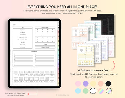 ADHD Digital Planner 2026