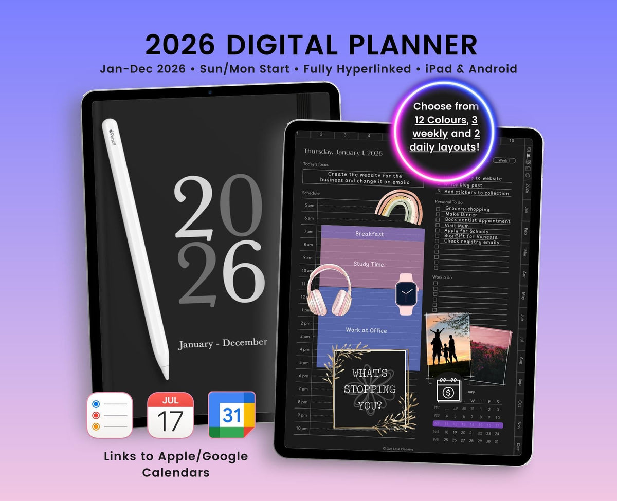 2026 Digital Planner