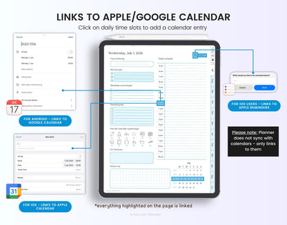 ADHD Digital Planner 2026 & 2027