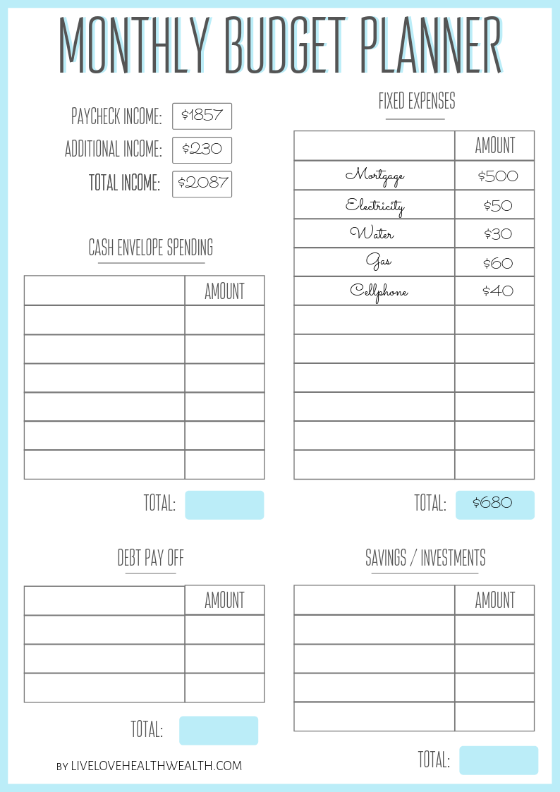 Monthly Budget image save money every month save more money and just stop being poor