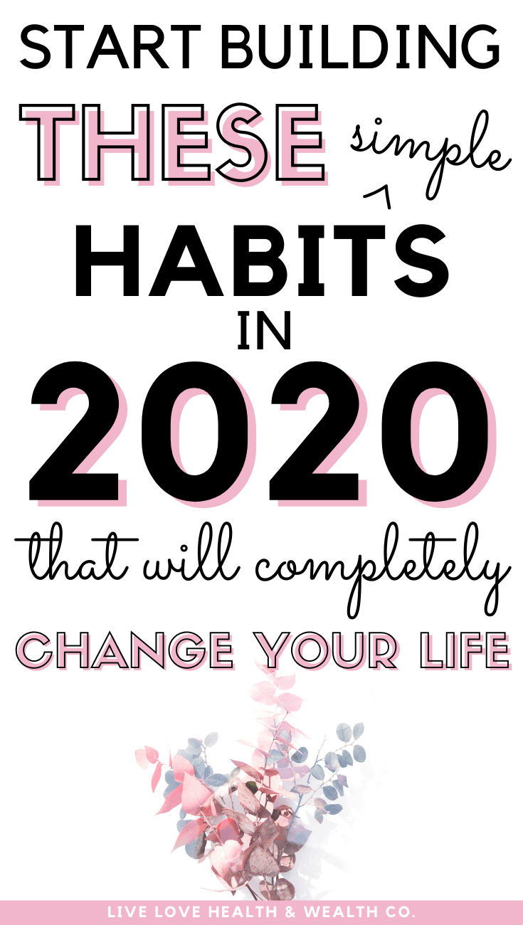 The best habits to create in 2020