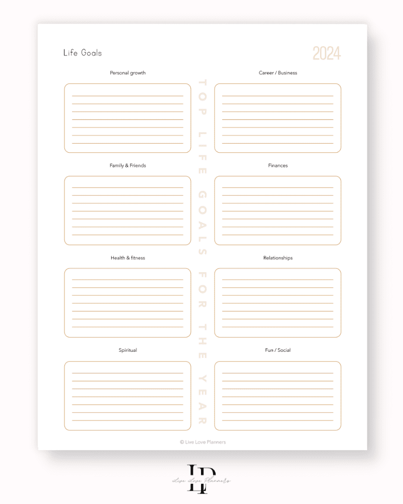 2024 vision board, vision planner, goal setting, free planner, personal growth, 2024 Goals