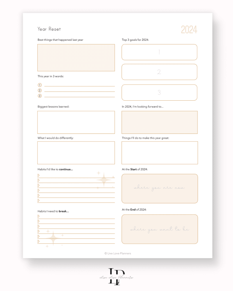 2024 vision board, vision planner, goal setting, free planner, personal growth, 2024 Goals