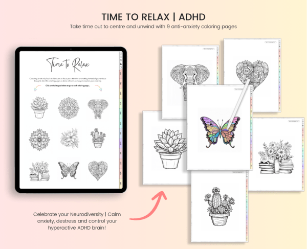 2025 ADHD Digital Planner - Image 3