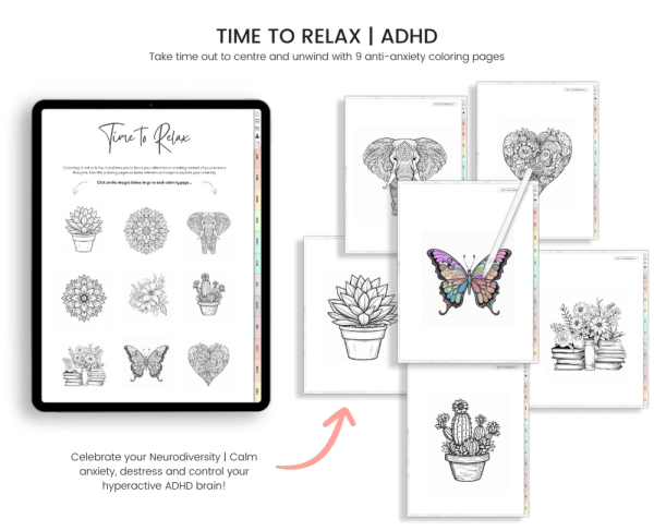ADHD Digital Planner - Undated - Image 6