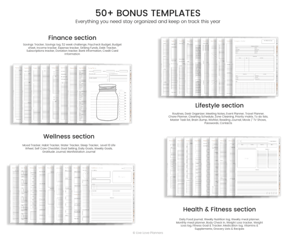ADHD Digital Planner - Undated - Image 8