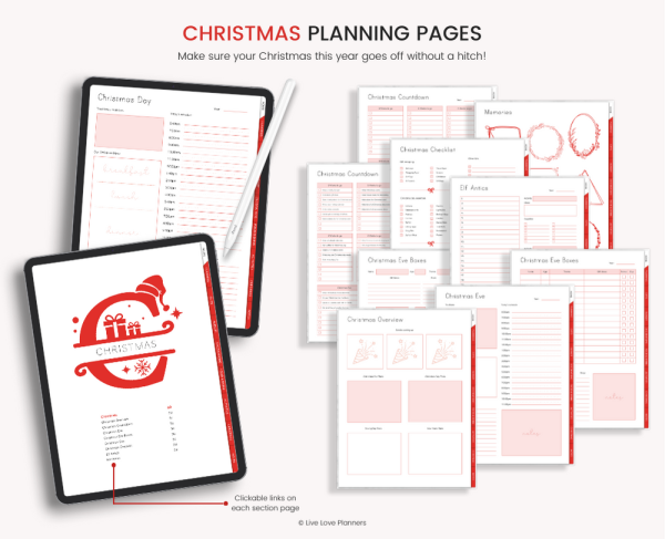 Christmas Planner Portrait - Image 8