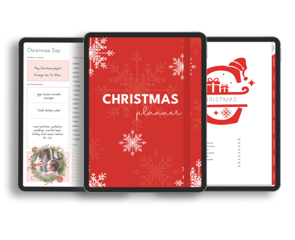 Christmas Planner Portrait