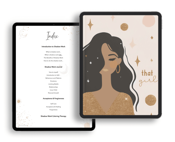 Shadow Work Journal | Healing Journal | Mental Health | Anxiety Journal | Therapy Journal | Inner Child Healing | Spiritual Journal for iPad