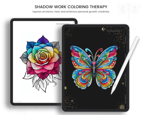Shadow Work Journal | Healing Journal | Mental Health | Anxiety Journal | Therapy Journal | Inner Child Healing | Spiritual Journal for iPad