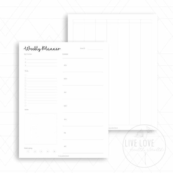 Weekly Planner Bundle (Free) - Image 2
