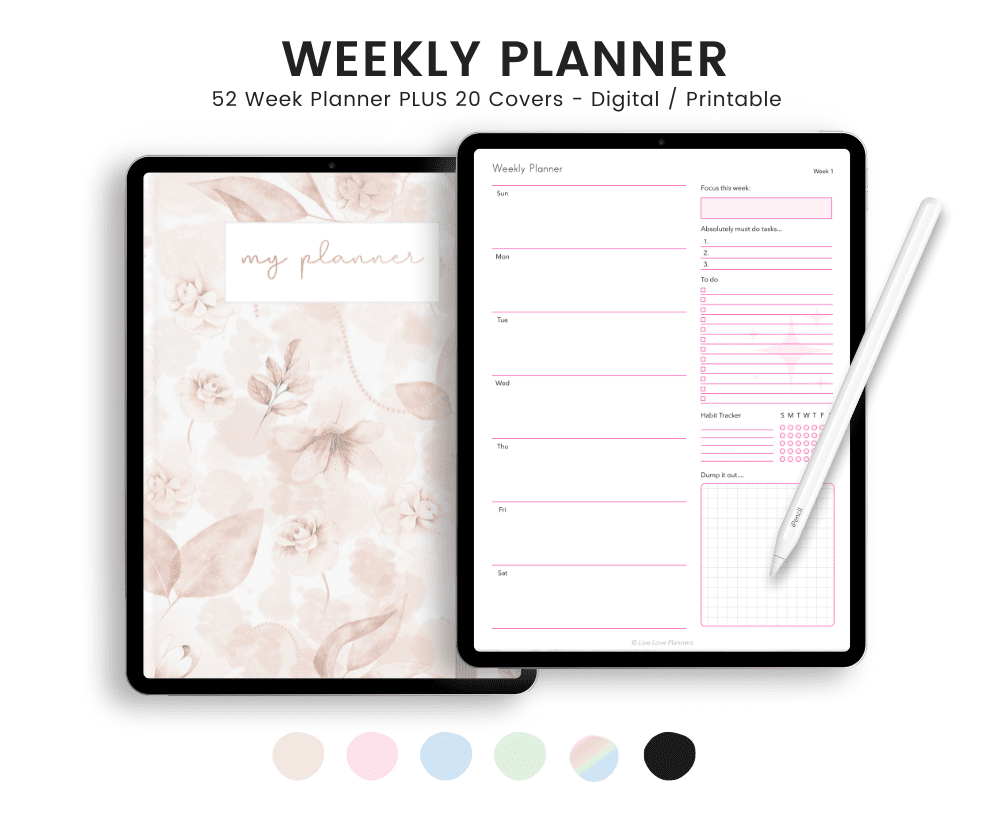 free digital planners, free budget planner, free journal, reading journal, free digital stickers, freebie library, free goodnotes stickers, free planner (2)