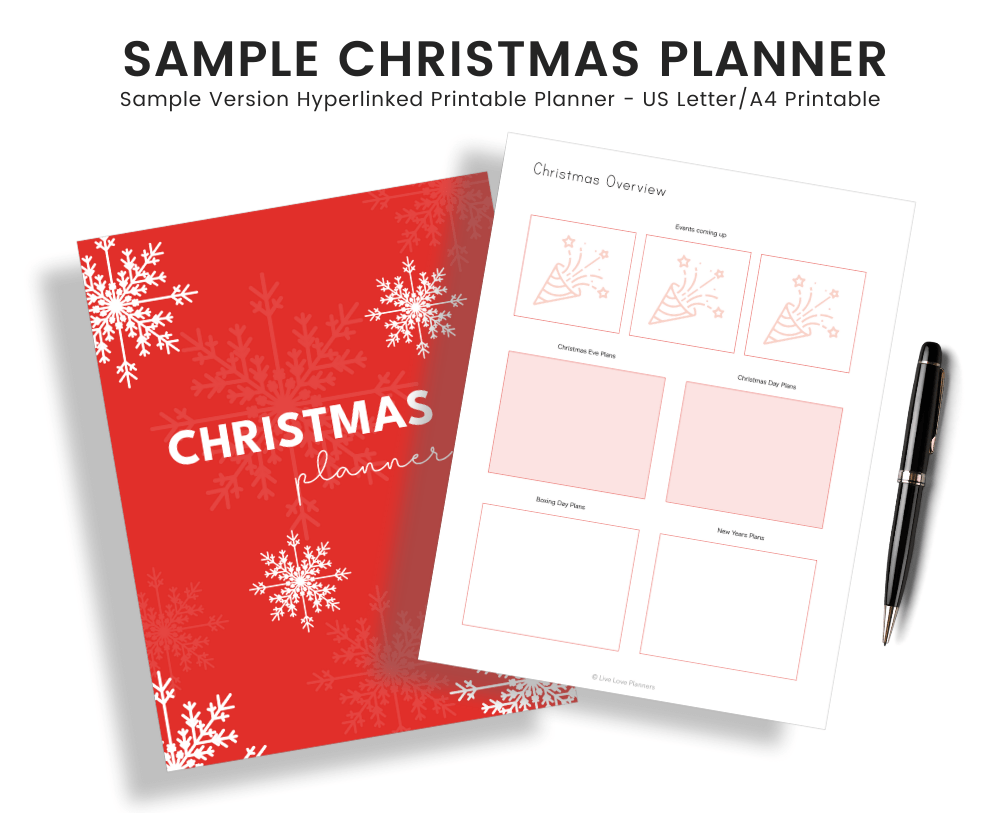 Christmas Planner (PRINTABLE)