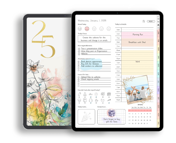 2025 and 2026 ADHD Planner