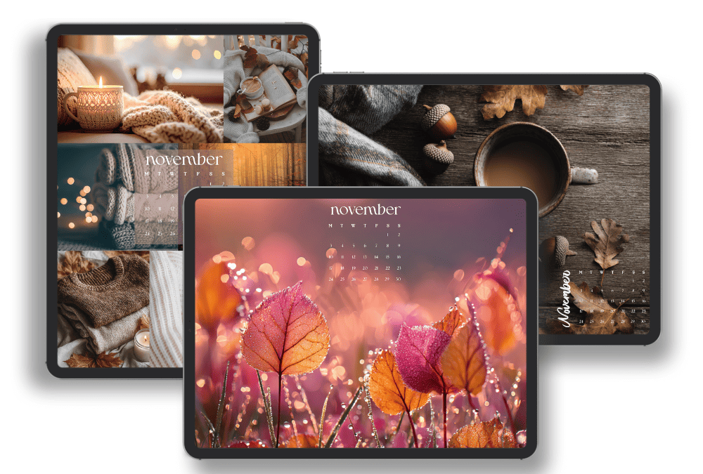 Free November Wallpapers for 2025 – iPad & Desktop Wallpapers