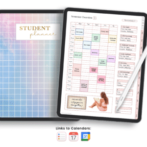 Student Planner, digital student planner, academic planner1