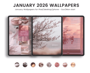 January 2026 Wallpapers, Free wallpapers, free digital planners, free digital stickers, freebie library, free goodnotes stickers, free planner (1)