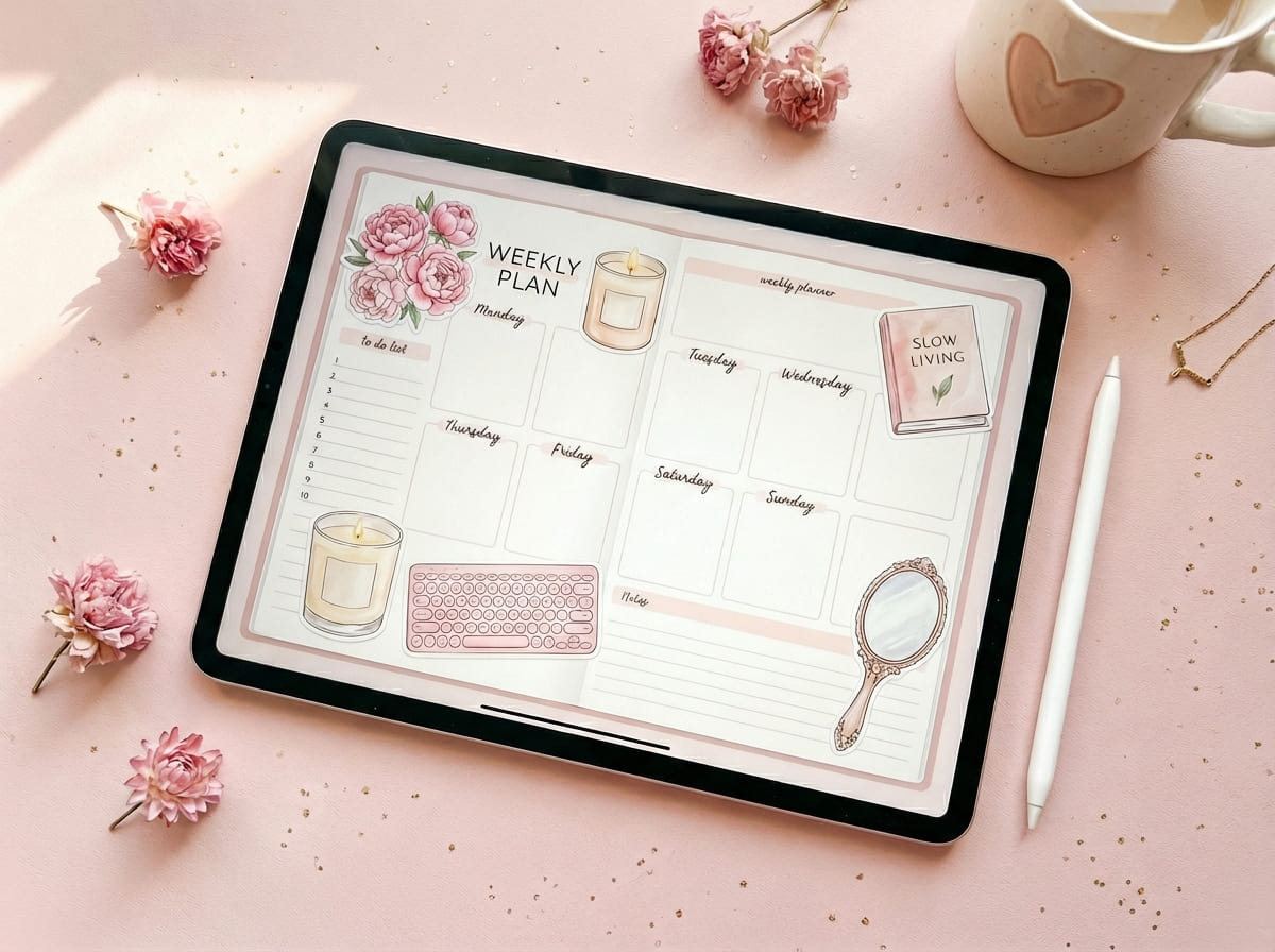How to Romanticise Your Life Using Your Planner