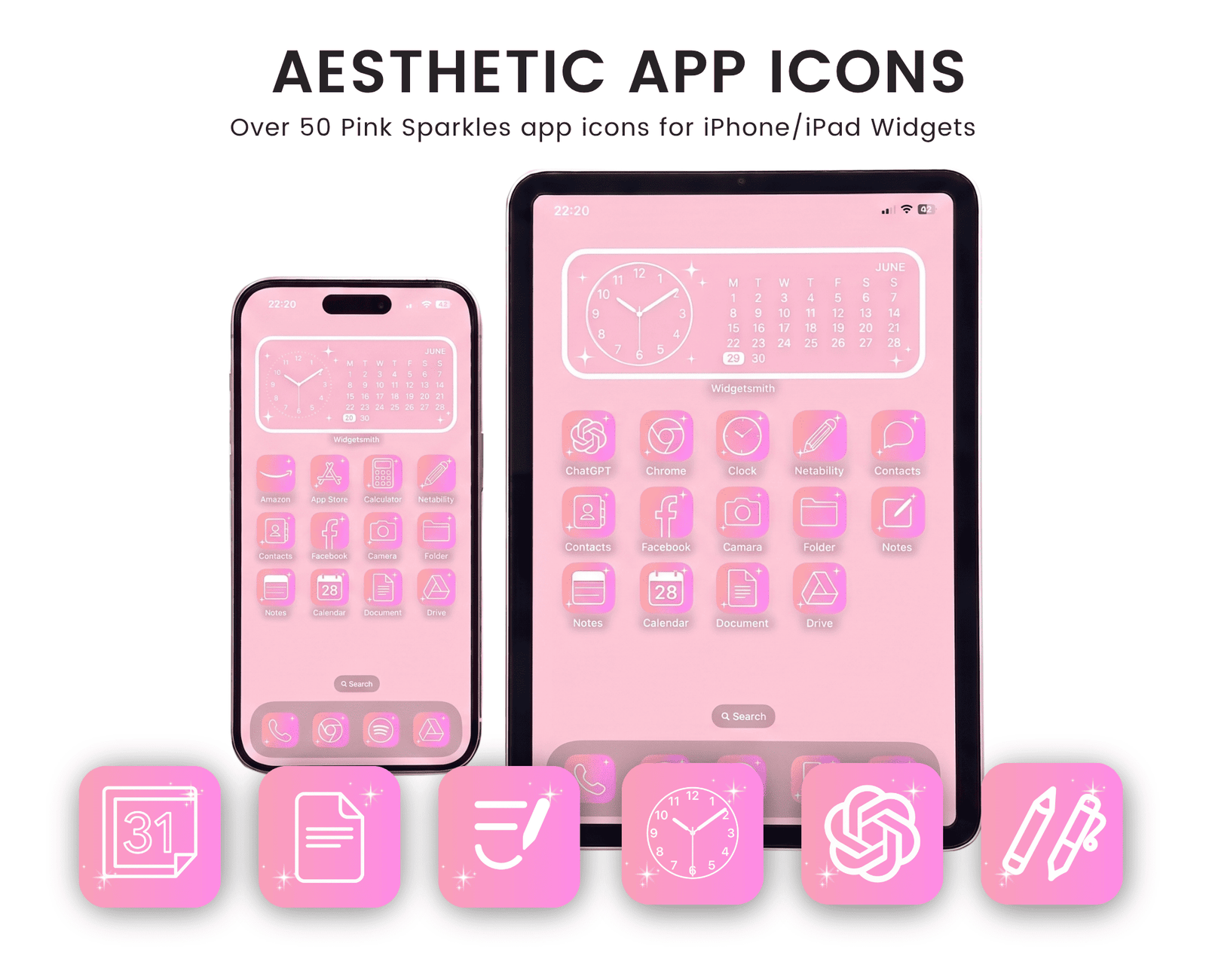 Free Aesthetic App Icons for iPhone and iPad, That Girl Stickers, February 2026 wallpapers, Free wallpapers, free digital planners, free digital stickers, freebie library, free goodnotes stickers, (1)